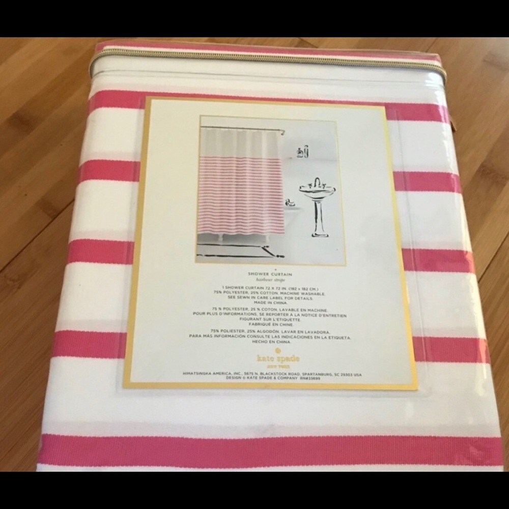 KATE SPADE shower curtain - Picture 3 of 6